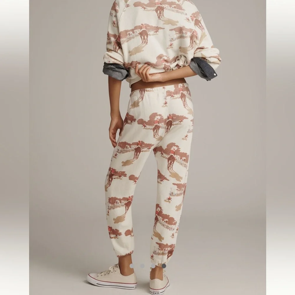 new The Great Stadium sweatpants in riding horses print_2